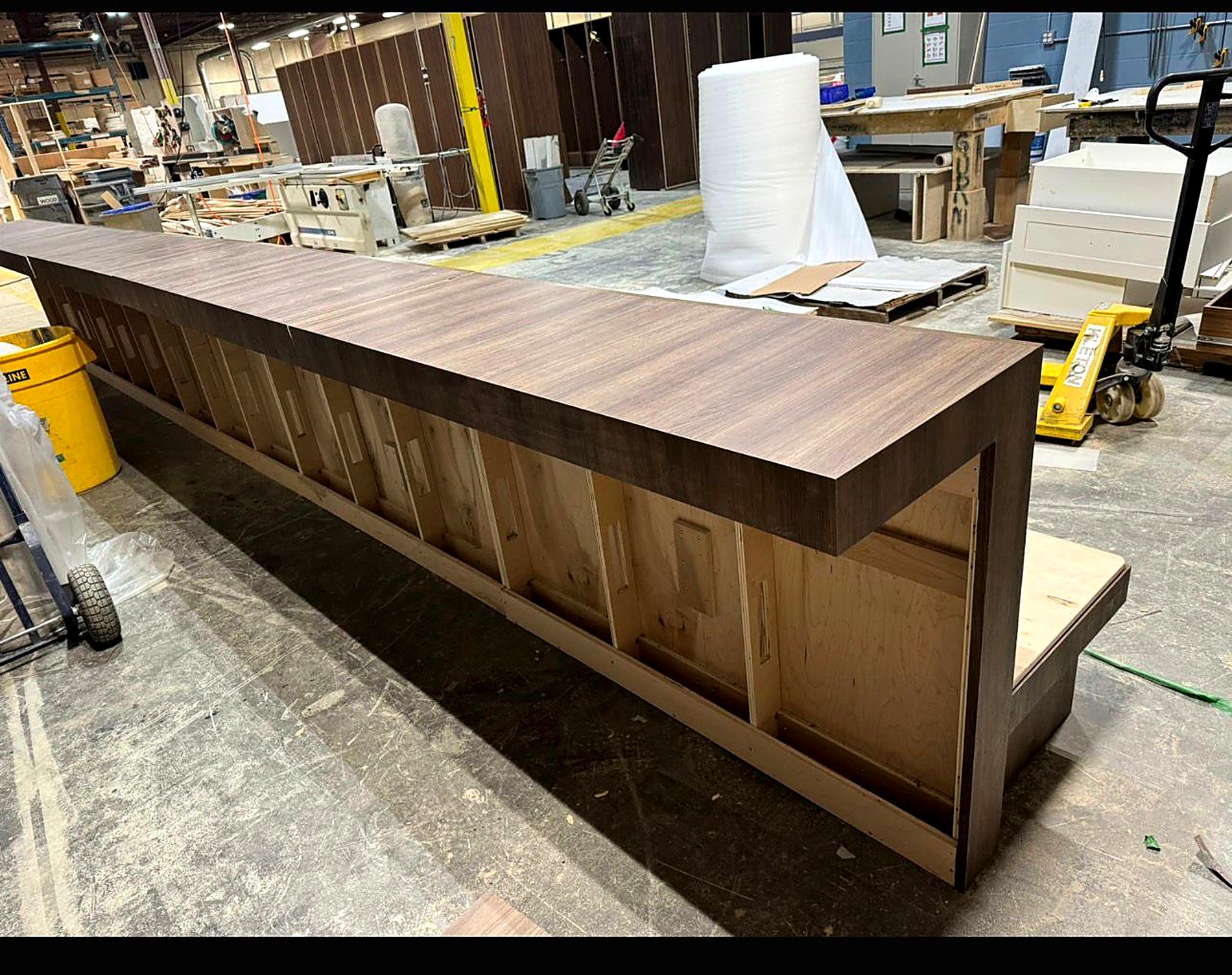 Veneer & Hardwood Fabrication millwork capability