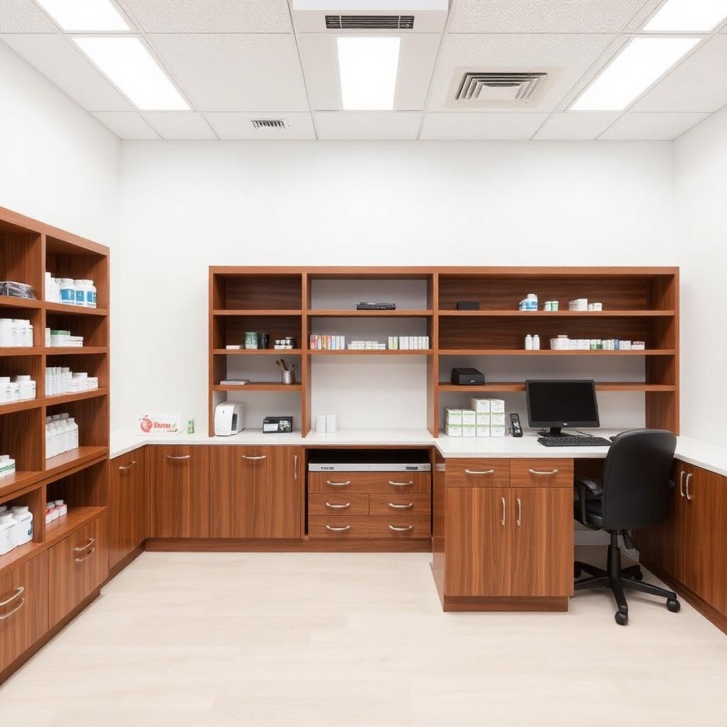 Pharmacy & Clinic Millwork — reference 7