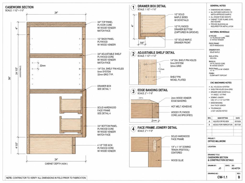 Millwork Shop Drawings & Engineering — reference 4