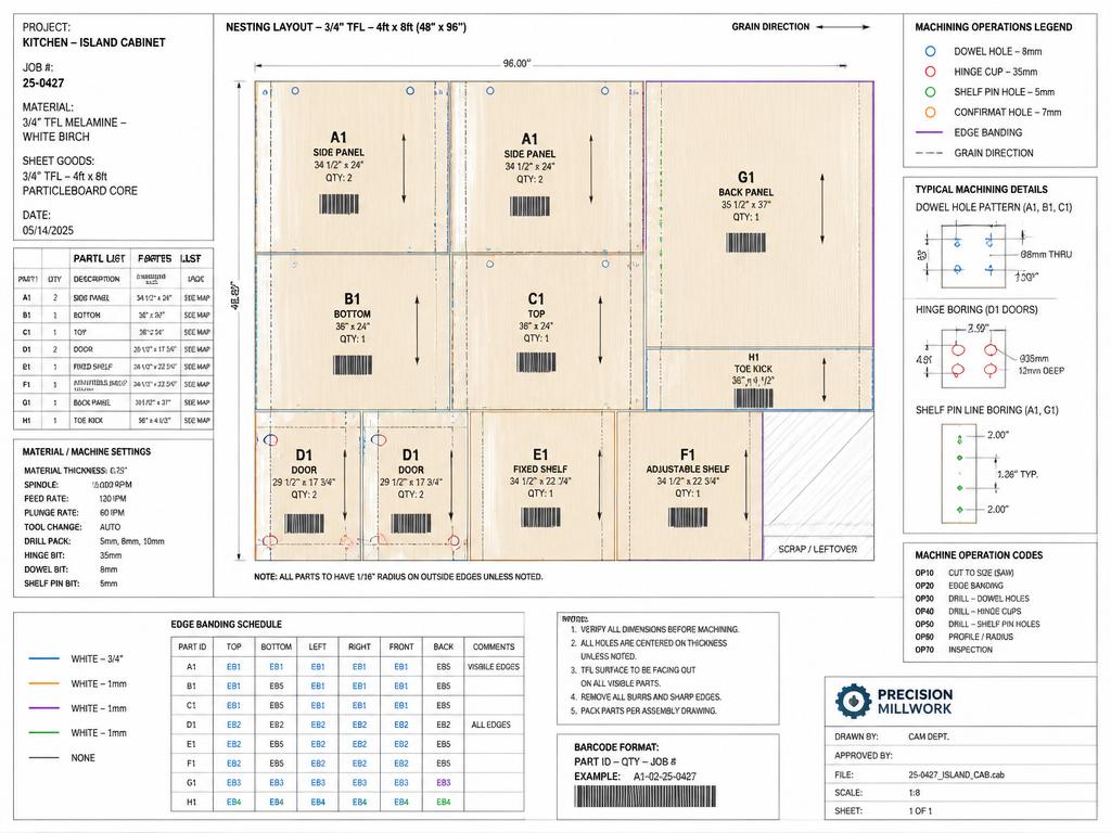Millwork Shop Drawings & Engineering — reference 5